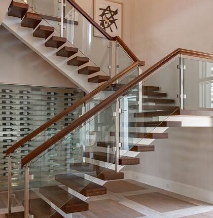 15 Latest and Best Glass Railing Designs for Home 2024
