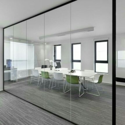 Office glass partition