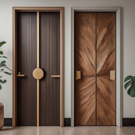 Sleek and Sophisticated_ Modern Wooden Doors for Contemporary Interiors